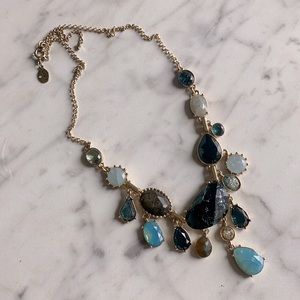 Multi-stone Loft green necklace